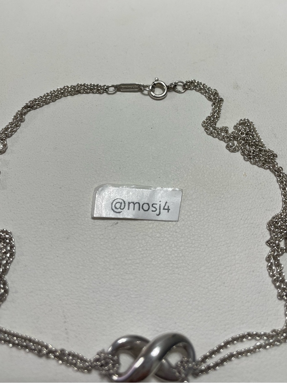 Tiffany & Co. Infinity Double Chain Necklace - Picture 4 of 4